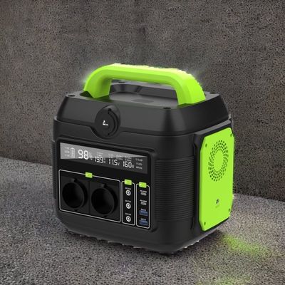 Baterai LiFePO4 DC AC Stasiun Listrik Surya Portable untuk Pemasok Listrik Darurat Dalam Rumah