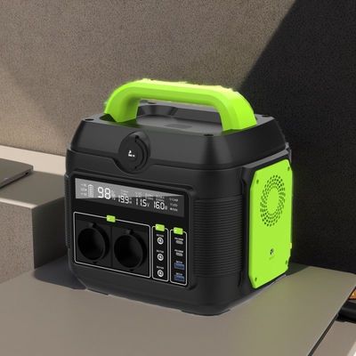 S6 600W Mini Mobile Solar Power Station untuk standar Eropa dan Afrika Selatan Socket Type