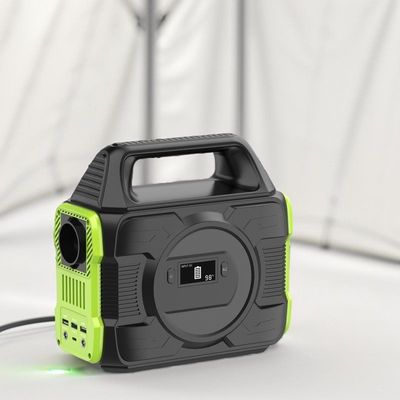 Stasiun listrik penyimpanan energi outdoor portabel dengan baterai lithium 300W super cepat