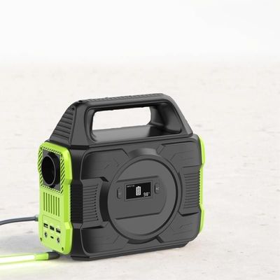 Stasiun listrik penyimpanan energi outdoor portabel dengan baterai lithium 300W super cepat