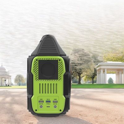 Stasiun listrik penyimpanan energi outdoor portabel dengan baterai lithium 300W super cepat