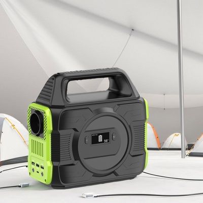 Daur ulang 300W MPPT Portable Solar Car Generator untuk Outdoor Camping RV Power Station