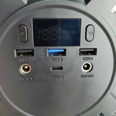 Tegangan Keluar AC 110/220V-50Hz/60Hz untuk Pembangkit Listrik Portabel Multifungsi 200W