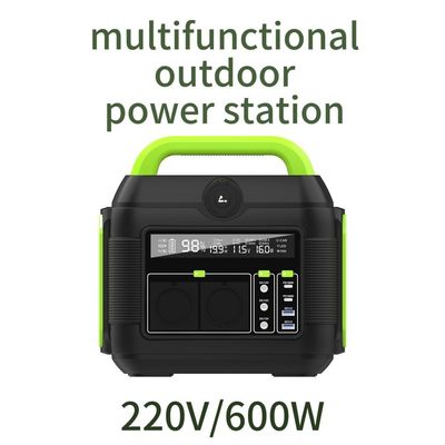 Un Multi-Purpose 600W Portable Charging Station Power Bank untuk penggemar outdoor