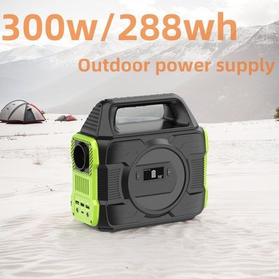300W Solar Generator Lithium Battery UPS Energy Storage untuk Balkon Power Supply