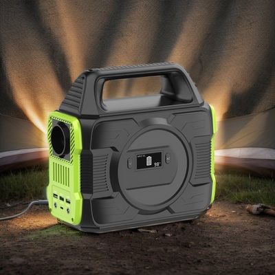 EU AC Socket Kompatibel Semua 300W Portable Solar Power Station dengan Lithium RV Battery