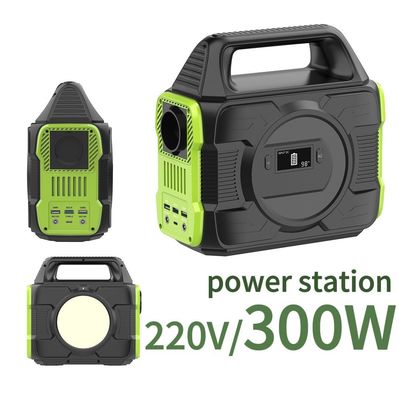 Stasiun listrik portabel S3 dengan generator surya 300W dan baterai lithium