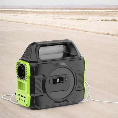 EU AC Socket Kompatibel Semua 300W Portable Solar Generator untuk UAV RV Maintenance-free