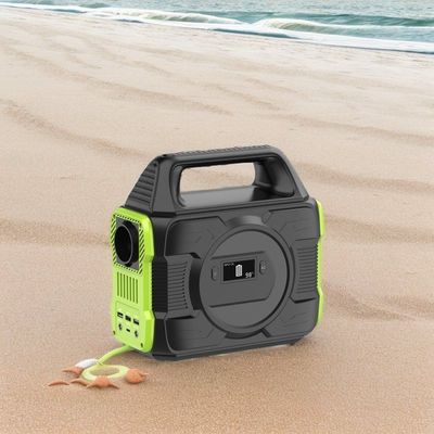 EU AC Socket Kompatibel Semua 300W Portable Solar Generator untuk UAV RV Maintenance-free