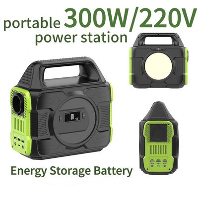 300W Custom Power Bank untuk BMS Outdoor Mobile Energy Storage Power Station Daur Ulang