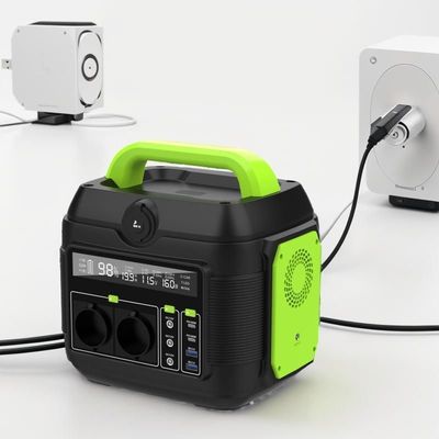 S6 Camping/RV Lithium Battery Mobile Power Emergency Charger 600W Portable Power Station dengan AC Socket Us Output USB/Type-C