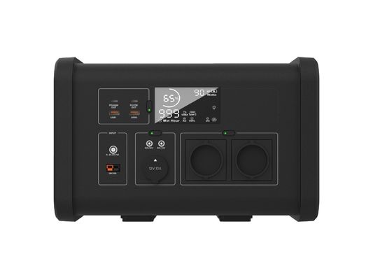 Sinusoidal Wave 700W Portable Solar Generator for Outdoor Emergency dan Baterai Lithium