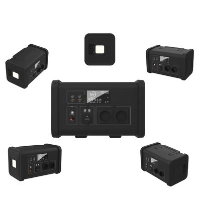Sinusoidal Wave 700W Portable Solar Generator for Outdoor Emergency dan Baterai Lithium