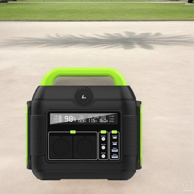 600W Power Lithium Battery Mobile Power Station untuk berkemah dan penyimpanan energi darurat