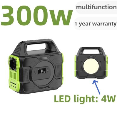 Pembangkit Listrik Tenaga Surya Portable 300W dengan Baterai Litium 2024 dan dapat didaur ulang dalam permintaan tinggi