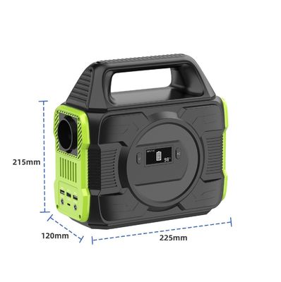 Pembangkit Listrik Tenaga Surya Portable 300W dengan Baterai Litium 2024 dan dapat didaur ulang dalam permintaan tinggi