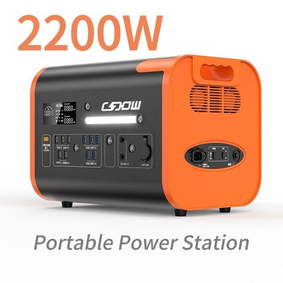 15W Wireless Charging 2000Wh Portable Power Station untuk Efisiensi Rumah dan Perjalanan Uni Eropa