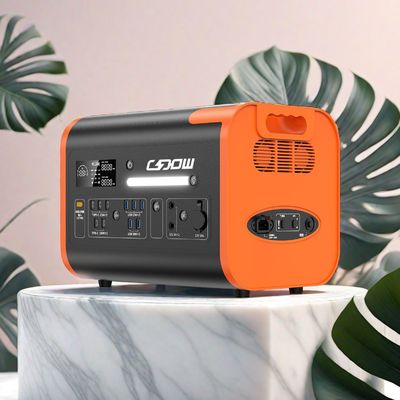 Outdoor Camping Generator penyimpanan energi darurat 2200W Daya keluar 2048wh Kapasitas