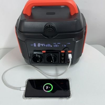 600W Camping RV Portable Solar Generator dengan 220V Output dan Un38.3/MSDS Authentication
