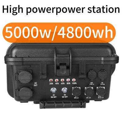 5000W Multifunctional Portable Power Station dengan Baterai Lithium Iron Phosphate LT-50