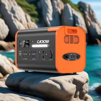 Sistem penyimpanan energi 2200W Generator surya portabel dengan pasokan listrik tanpa gangguan
