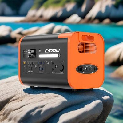 AT22 51.52V40ah Generator surya untuk pembangkit listrik darurat portabel di ruangan oranye