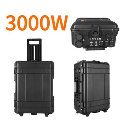 LT-30 Kapasitas Tinggi 3000wh 3300W LiFePO4 Baterai Portable Power Station untuk Camping