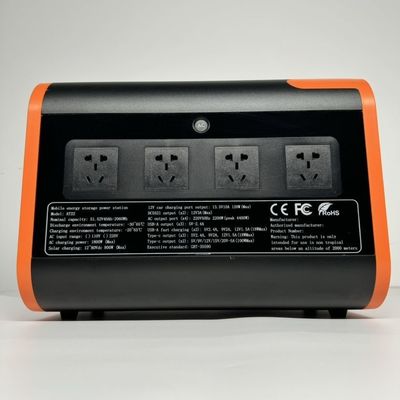 800W Solar Input 2048wh2200wh Outdoor Power Station dengan dan Life Span 2000 Times