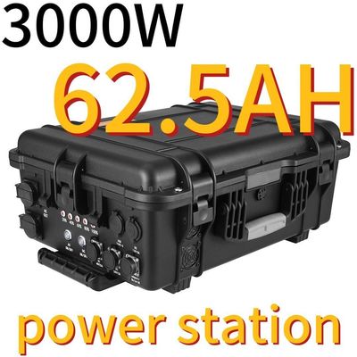 3000W62.5ah Outdoor Emergency Power Portable Power Station untuk Pasar di Asia Timur