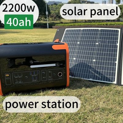 Daya konstan 2200W Dapat menggerakkan 4000W Ponsel pembangkit listrik untuk darurat dan luar ruangan