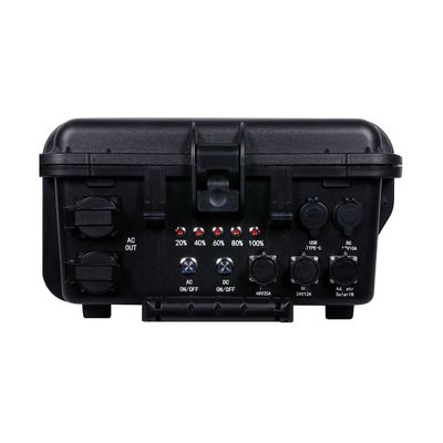 LiFePO4 Portable Power Station 6000W Peak Power Solar Generator untuk kegiatan luar ruangan