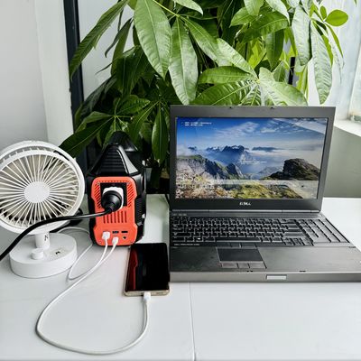 Stasiun Daya Portable 300W 288wh 14.4V 20Ah 80000mAh dengan Layar LCD
