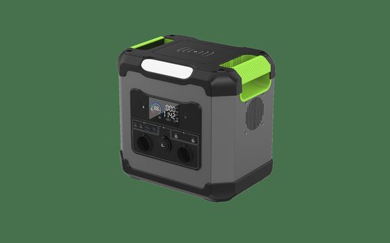 Stasiun listrik penyimpanan energi portabel dengan output 12V/3A tipe C1 500W input panel surya
