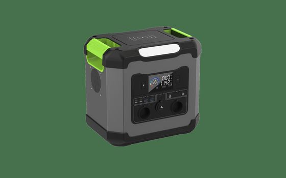 Stasiun listrik penyimpanan energi portabel dengan output 12V/3A tipe C1 500W input panel surya