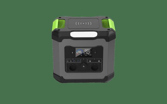 Stasiun listrik penyimpanan energi portabel dengan output 12V/3A tipe C1 500W input panel surya