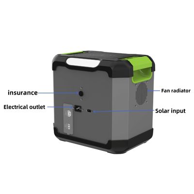 Quick Charge dan Type-C2 Output 1500W Outdoor Mobile Power Station untuk On-the-Go Charging