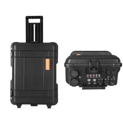 Stasiun Tenaga Portable Solar Uav 3000W 62.5ah Generator darurat dengan 6s Quick Fire