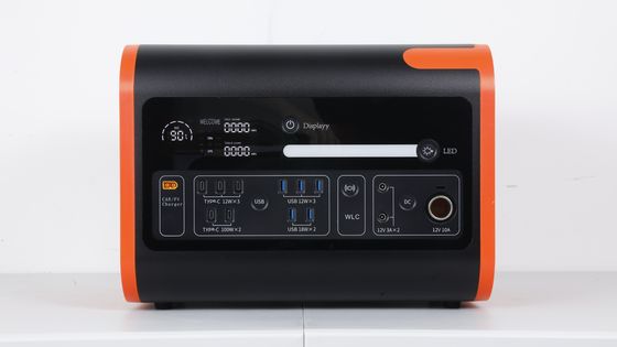 Pembangkit Listrik Darurat Luar Ruang Kapasitas Besar 2200W 2048wh 40ah dengan USB 12W*3/18W*2