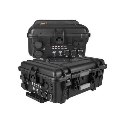 Bahan ABS Alloy Shell 5000W100ah Baterai Lithium Kapasitas Besar Pembangkit Listrik Surya