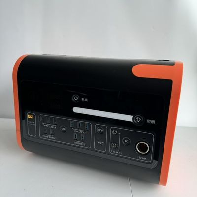 2200W40ah Lithium Battery Power Station dengan Desain Dustproof dan 800W Solar Charging