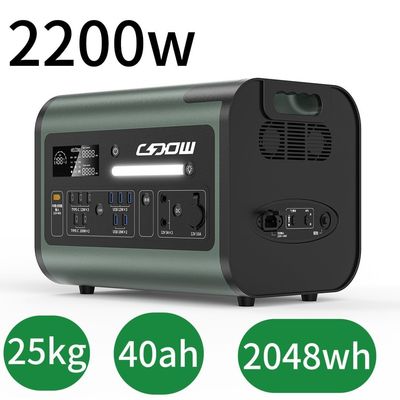 800W Solar Charging Rumah Tangga Darurat LiFePO4 Pakaian-Resistant Portable Power Station