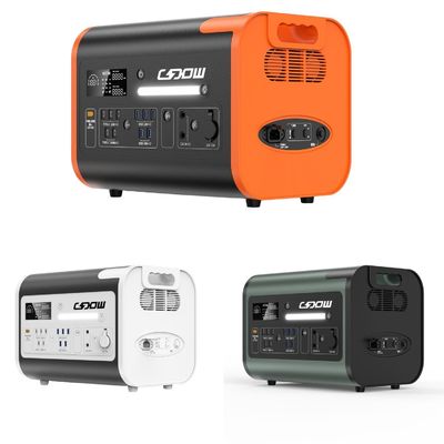 CE Un38.3 MSDS Bersertifikat 1000W 2000W 2200W Portable Power Station untuk Indoor dan Outdoor