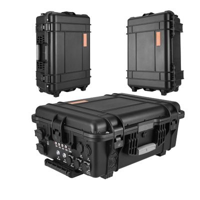 Pengisian Mobil 5000W/100ah Baterai Lithium Kapasitas Besar Pembangkit Listrik Surya untuk Luar Ruang