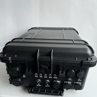 Outdoor Compatible Portable Pull Rod dengan Pulley 3000W Power Bank Solar Generator LiFePO4