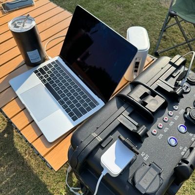 Lampu LED tahan ledakan LiFePO4 Baterai Lithium Portable Mobile Power Supply 3000W