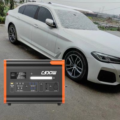 Pengisian daya nirkabel 15W CE Un38.3 MSDS Sertifikasi 2200W Portable Power Station untuk darurat