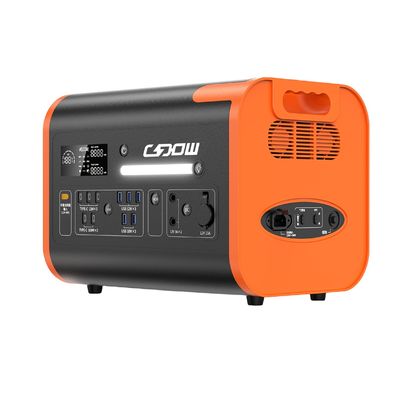 Pengisian nirkabel 15W Stasiun listrik darurat 200W 600W 2200W Generator mobile