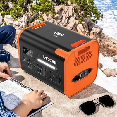 Stasiun listrik portabel di luar ruangan dengan Inverter Gelombang sinus murni dan semua soket output AC