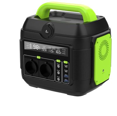 Stasiun Lithium-Ion Battery Outdoor 600W dengan LED Lighting dan QC3.0 Output