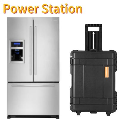 Daya Keluar 100-120V-3000W50Hz/60Hz Disetel 3000wh 62.5ah Hot Portable Power Station